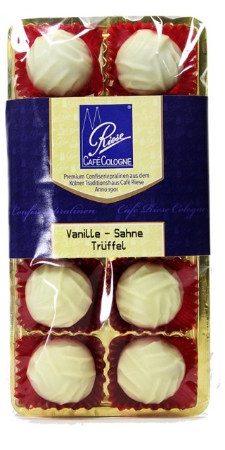 Vanille Sahne Trüffel Praline weiß online kaufen | Konditorei Café ...